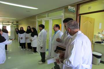 بازدید دکتر حبیبی، رئیس مرکز ملی تشخیص آزمایشگاه های مرجع و مطالعات کاربردی سازمان دامپزشکی کشور از 